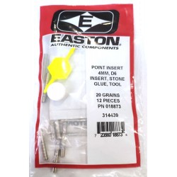 Инсерт Easton 4 мм, D6 (инсерт+камень+клей+инструмент)